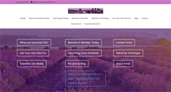 Desktop Screenshot of essentialoils411.com